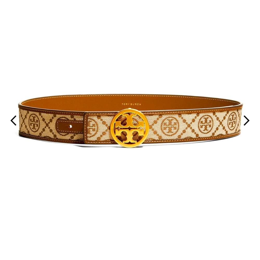 Tory Burch Monogram Jacquard Belt